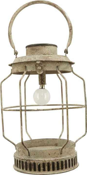 Produktbild Exner Garten und Wohnaccessoires Laterne mit Solar ArtFerro (19.5 x 19.5 x 29 cm, 1 x)
