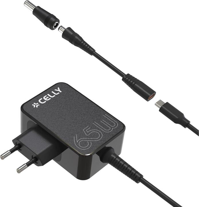 Produktbild Celly USB-C Wall Charger for Laptops (PRO POWER) (65 W, 1 Port)