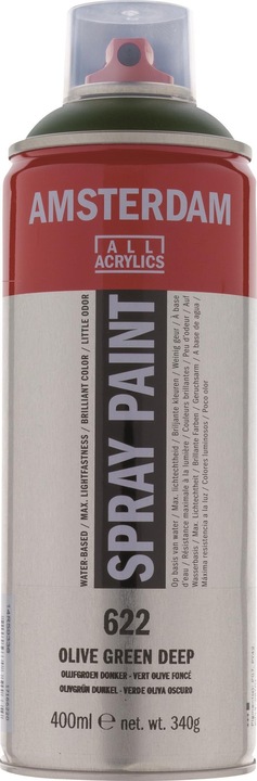 Image du produit Amsterdam Peinture en aérosol (Vert olive foncé foncé, 400 ml)