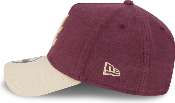 Produktbild New Era A-Frame 9Forty Cap MOLESKIN Atlanta Braves maroon (One Size)