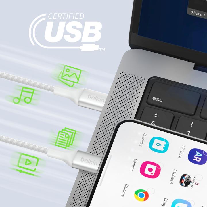Produktbild Belkin CAB015bt1M (1 m, USB 2.0, 48 W)