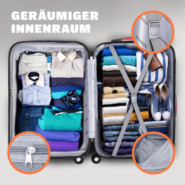 Image du produit Monzana Hartschalenkoffer (120 l)