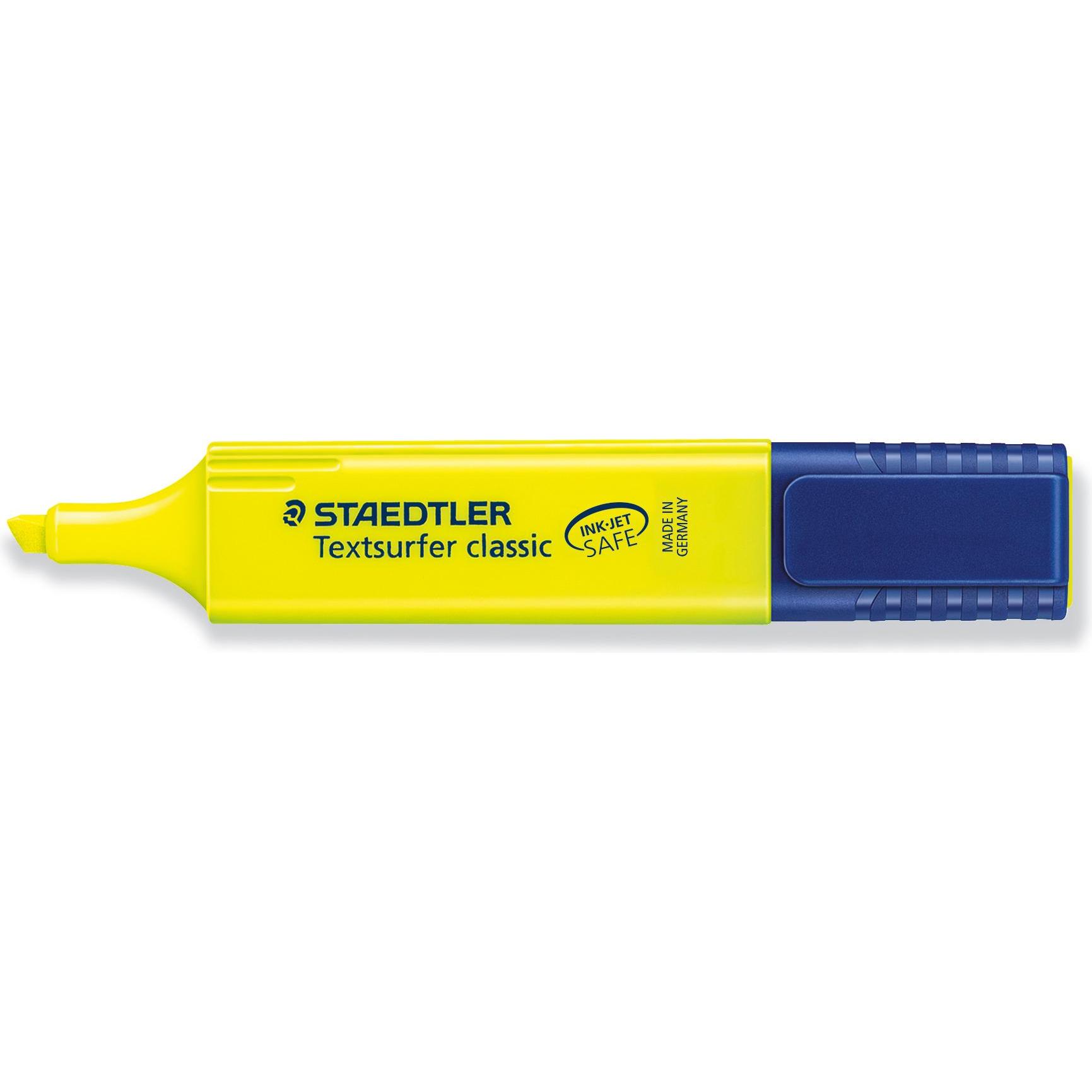 Staedtler, Marker, TEXTSURFER CLASSIC 364 - Textmarker (Gelb, 1 mm, 1 x)
