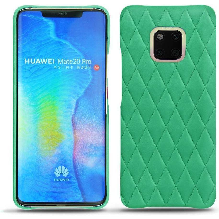 Noreve Lederschutzhülle (Huawei Mate 20 Pro), Smartphone Hülle, Grün
