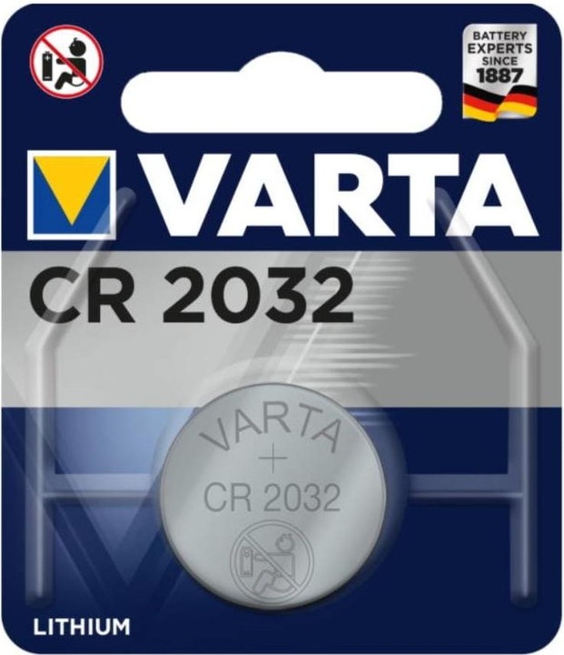 Actual product image Varta Cr2032 (1 pcs., CR2032, 220 mAh)