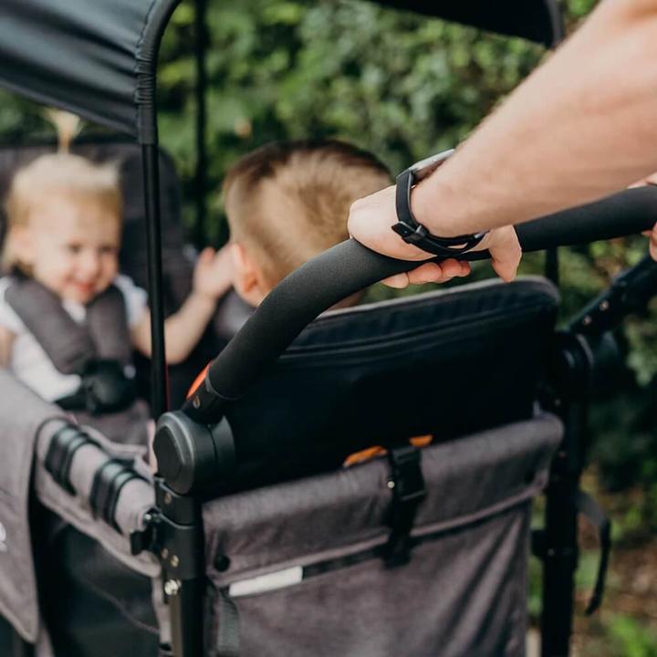 Image du produit WonderFold Poussette Elite Double Stroller Wagon Grey
