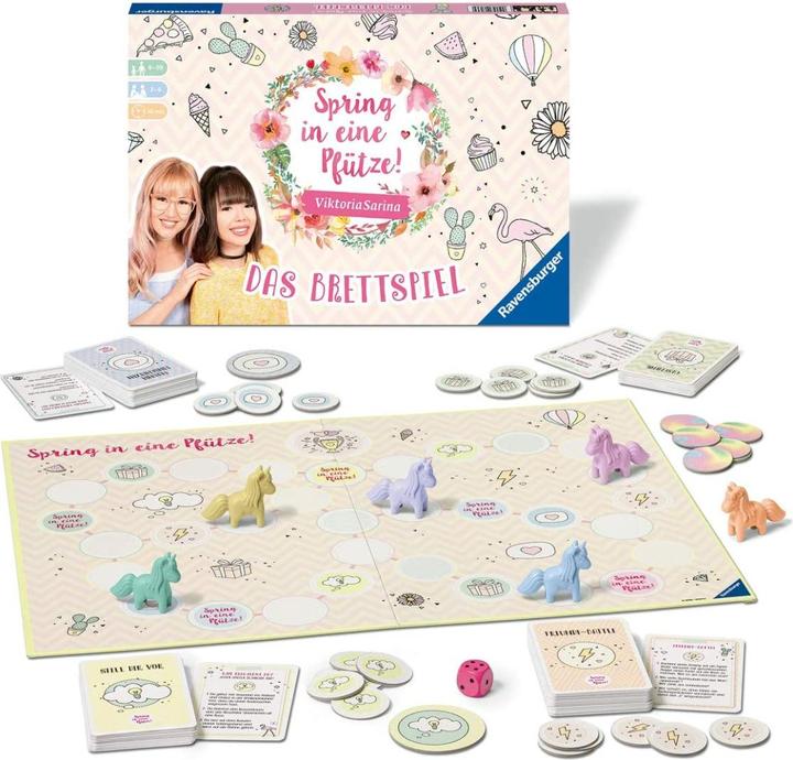 Produktbild Ravensburger Spring in eine Pfütze. Das Brettspiel (Deutsch, 2 - 6 Spieler)
