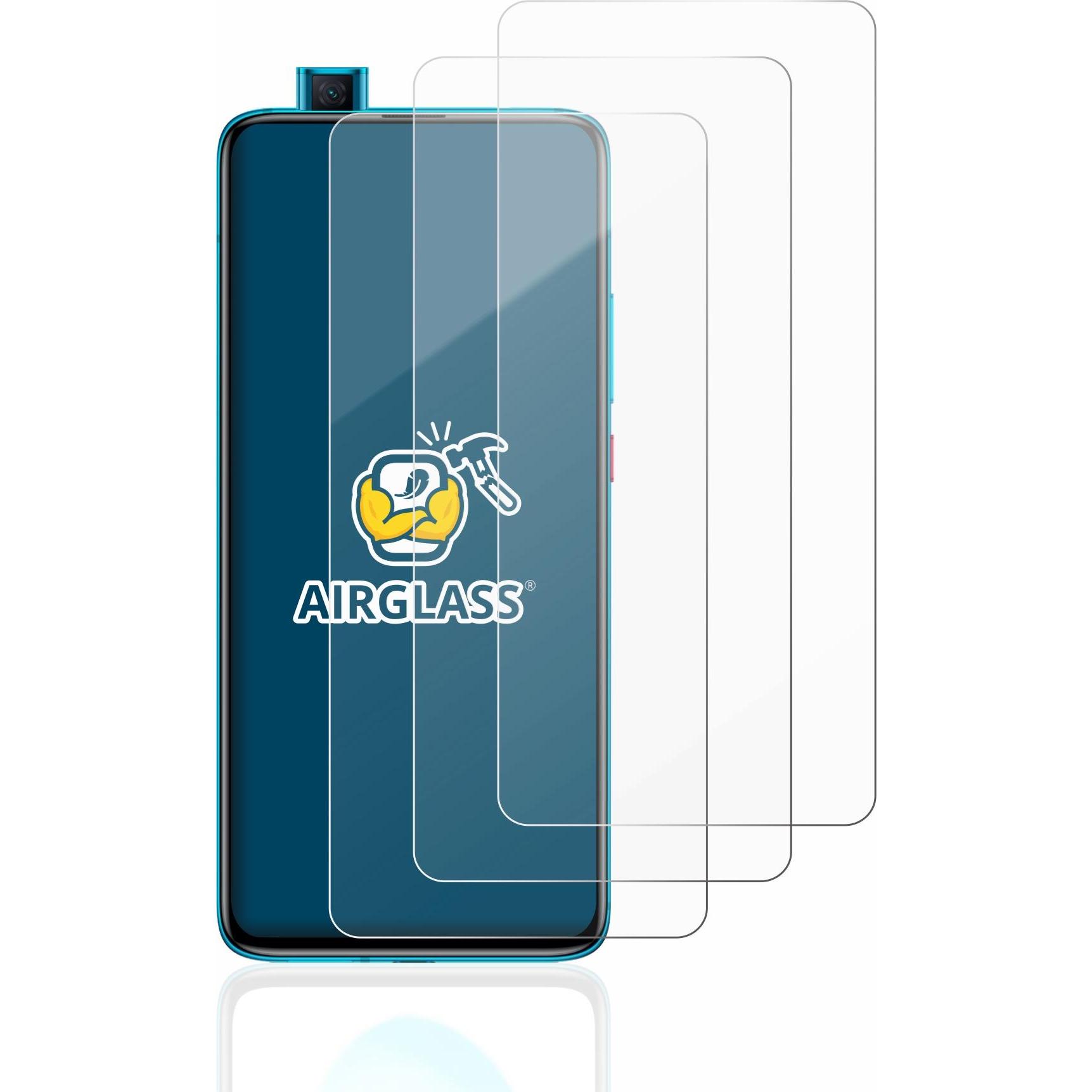 Thumbnail - BROTECT AirGlass Panzerglasfolie (3 Stück, Xiaomi Poco F2 Pro), Smartphone Schutzfolie, Transparent