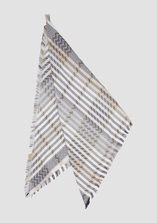 Image du produit S.Oliver Schal Gewebter dreieckiger Schal mit Karomuster