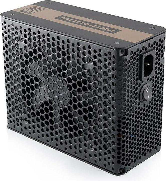 Actual product image Modecom Zasilacz Volcano Gold 850 W (ZAS-MC92-SM-850-ATX-VOLCANO-GOLD) (850 W)