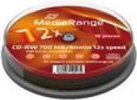 Actual product image MediaRange CD-RW 12x 700MB/80Min, 10 sp. (10 x)