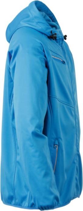 Actual product image Planam Outdoor Fog softshell jacket blue size M (M)