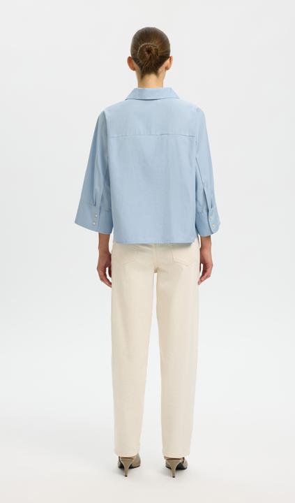 Immagine prodotto Selected Oversized Hemd mit 3/4 Ärmeln (44)