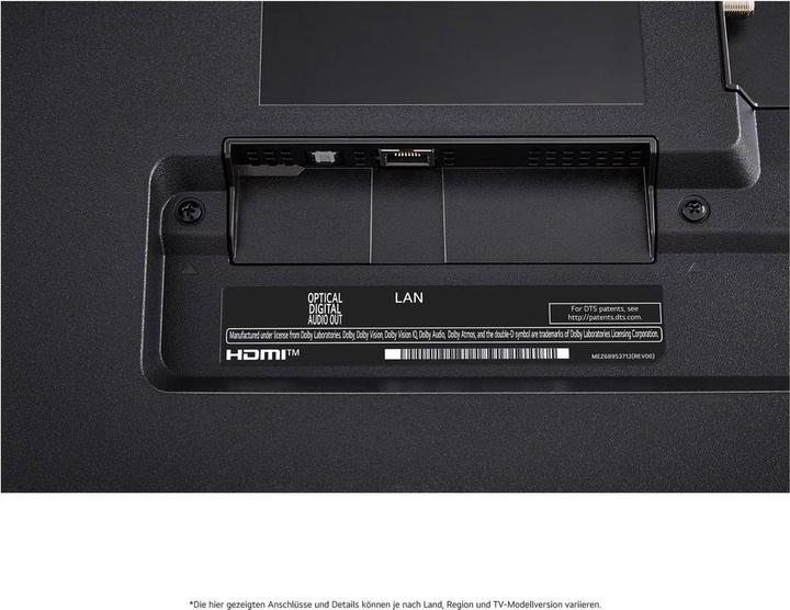 Actual product image LG 55QNED85T6C (138.8 cm (55 inch), black, UltraHD/4K, HDR10, triple tuner, AI processor, 120Hz panel (55", QNED85, QNED, 4K, 2024)