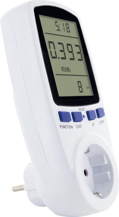 Produktbild Schwaiger Energiekostenmessgerät mit Display, weiss