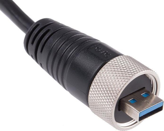 Produktbild RS PRO USB-A 3.0 Metal C3 Cable USB-A 3.0 PLUG (2 m, USB 3.0)