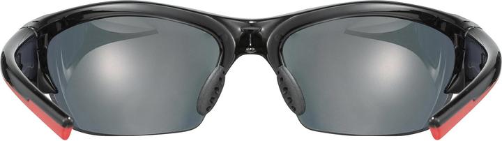 Actual product image Uvex Sports blaze lll 2.0 (Black Red, Clear, Mirror Red, Litemirror Orange)