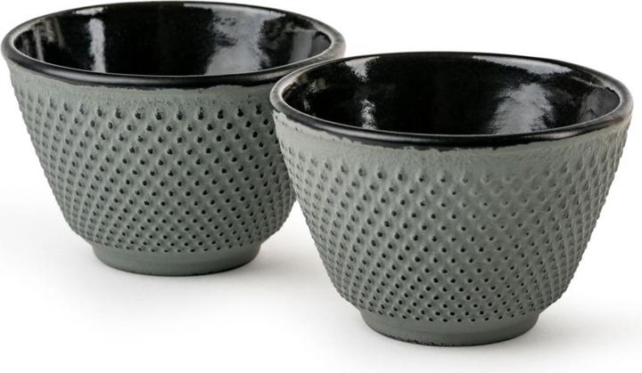 Bredemeijer 1x2 Teebecher Xilin Gusseisen hellgrün 153095 (120 ml, 2 x)