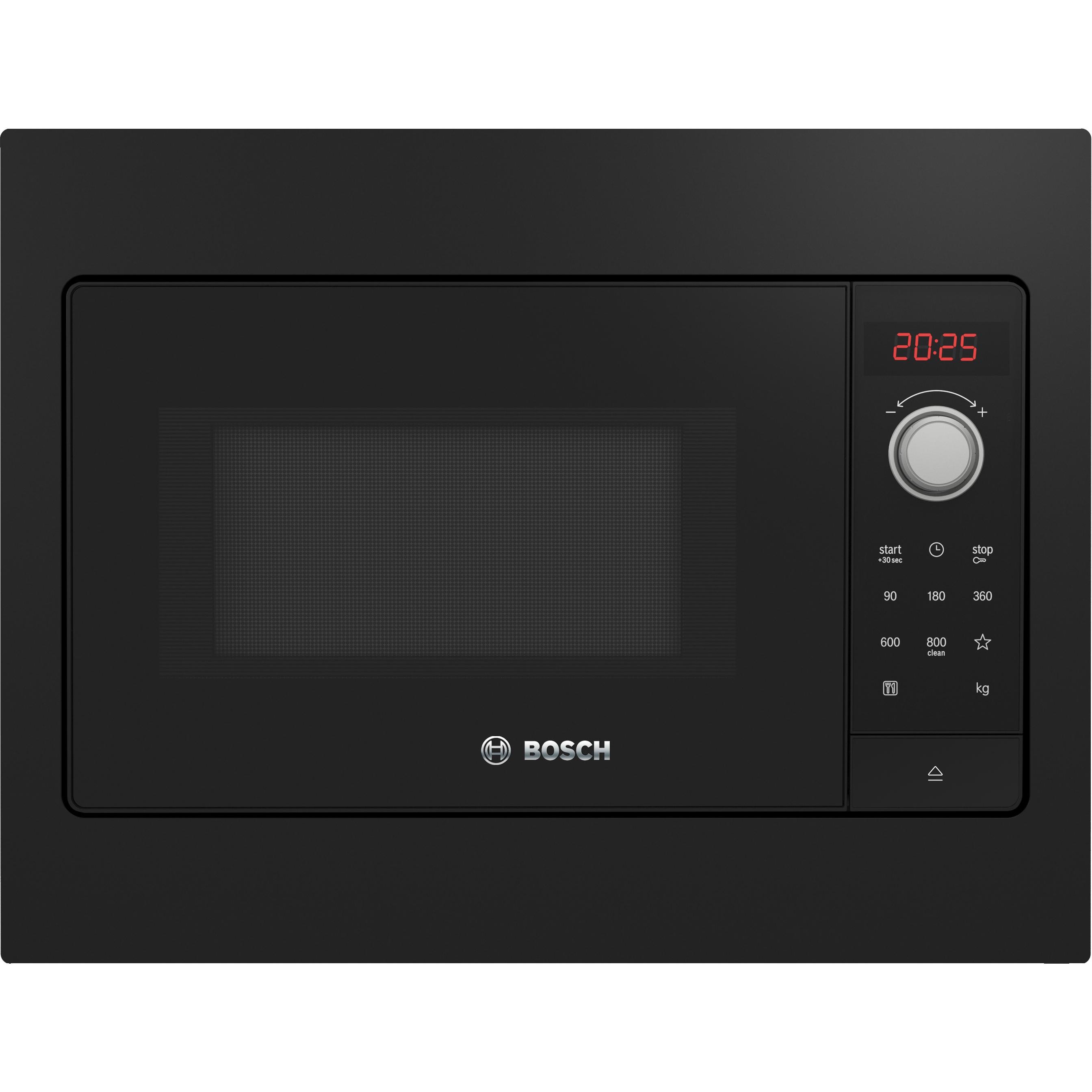 Bosch Hausgeräte BFL523MB3, Mikrowelle Einbau, Schwarz