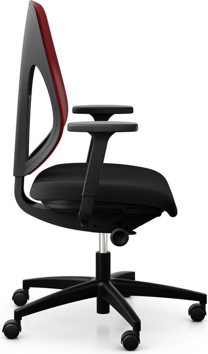 Actual product image Giroflex 353-4029 Mesh backrest red with armrests XTREME