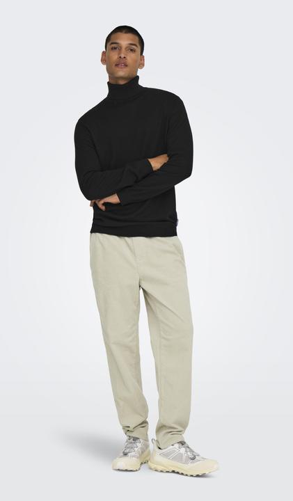 Produktbild Only & Sons Onsloui Reg 12 Mel Roll Knit Noos (XS)
