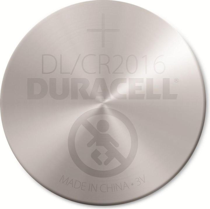 Actual product image Duracell Battery Procell (5 pcs., CR2016, 85 mAh)