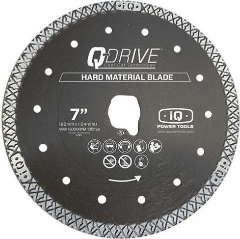 Produktbild IQ Tools iQ Power Tools TLD180-1.40P-QD-HM1 Hartstoffsägeblatt 180mm - Q-Drive für die iQ 228 Cyclone