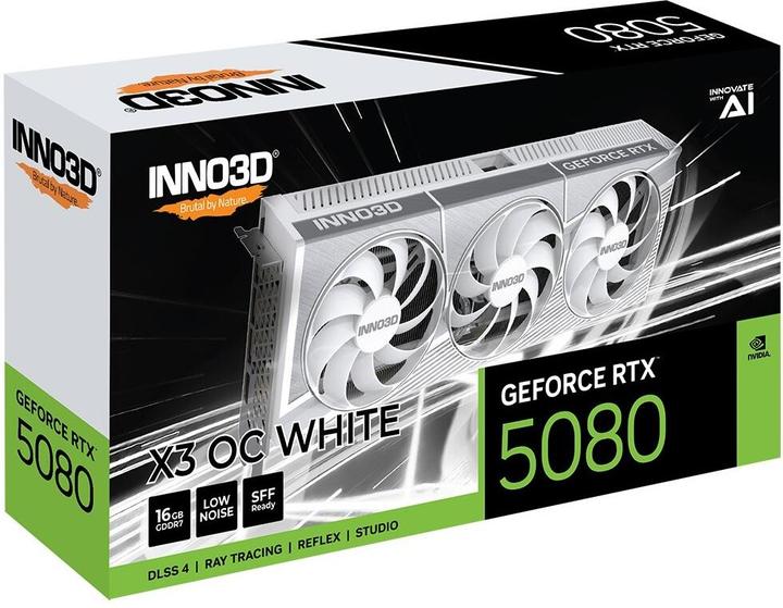 Actual product image Inno3D GeForce RTX 5080 X3 OC (16 GB)