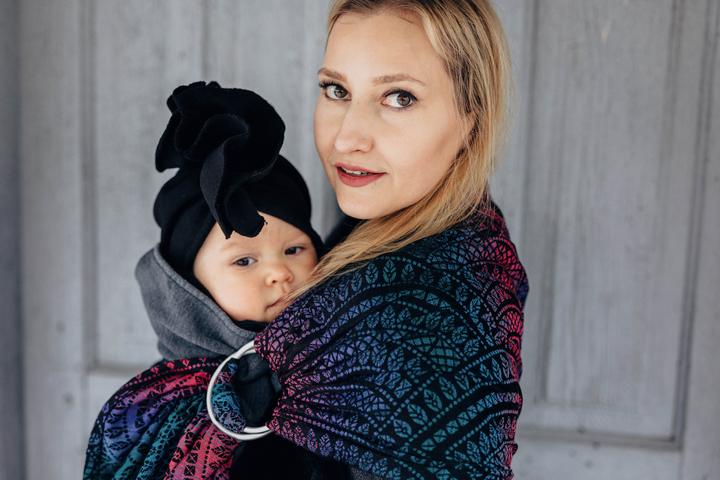 Produktbild Lennylamb Ring Sling - Peacock'S Tail - Black Opal (1.80 m)