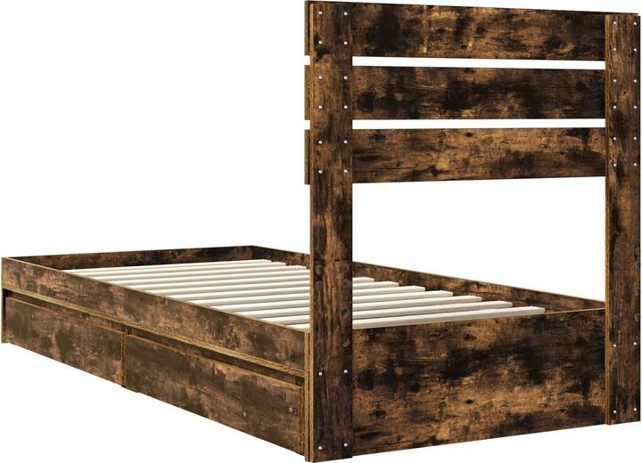 Produktbild vidaXL Aufbewahrungsbettgestell (90 x 190 cm)