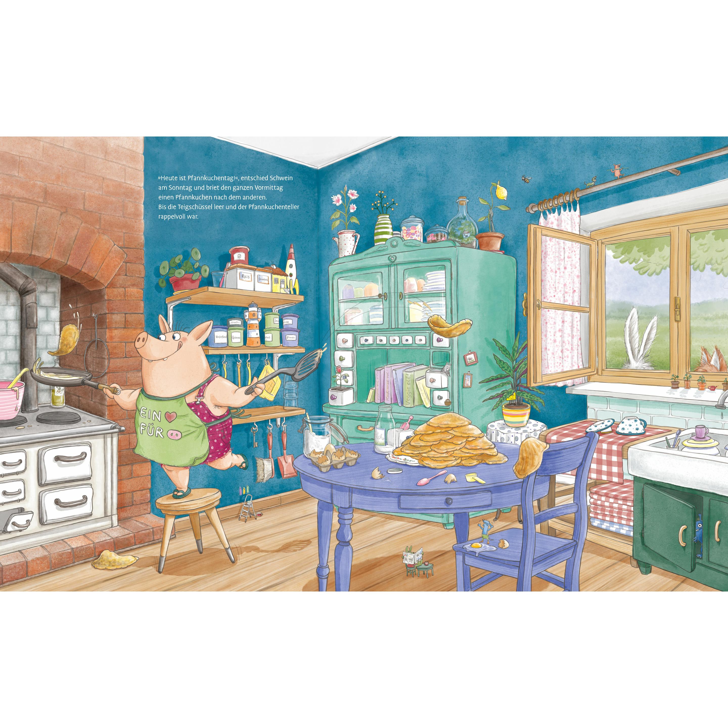 Thumbnail - Bär & Schwein – Ein Dieb kommt selten allein (Bär & Schwein, Bd. 2), Kinderbücher von Ulla Mersmeyer