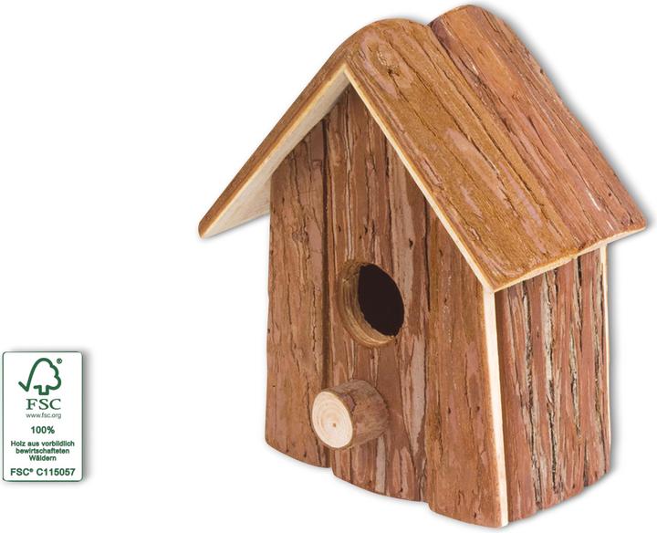 Produktbild Gardigo Nistkasten und Vogelhaus mit Sitzstange für Finken und Meisen