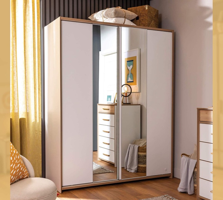 Immagine prodotto Cilek Armadio Modera con porte scorrevoli Large (162.50 cm)