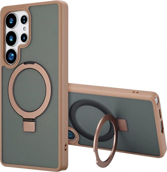 Actual product image Accezz Ring Stand Backcover (Samsung Galaxy S25 Ultra)