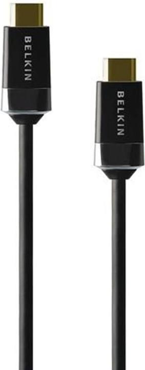 Actual product image Belkin High Speed HDMI 2m HDMI Cable HDMI Type A (Standard) Black (2 m, HDMI)