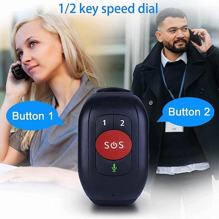 Image du produit Mitlow Bouton de panique SOS Détecteur de chute GPS Tracker (4G)