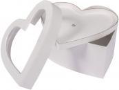 Produktbild Rayher Pappmaché Herz, FSC Recycled 100%, weiss