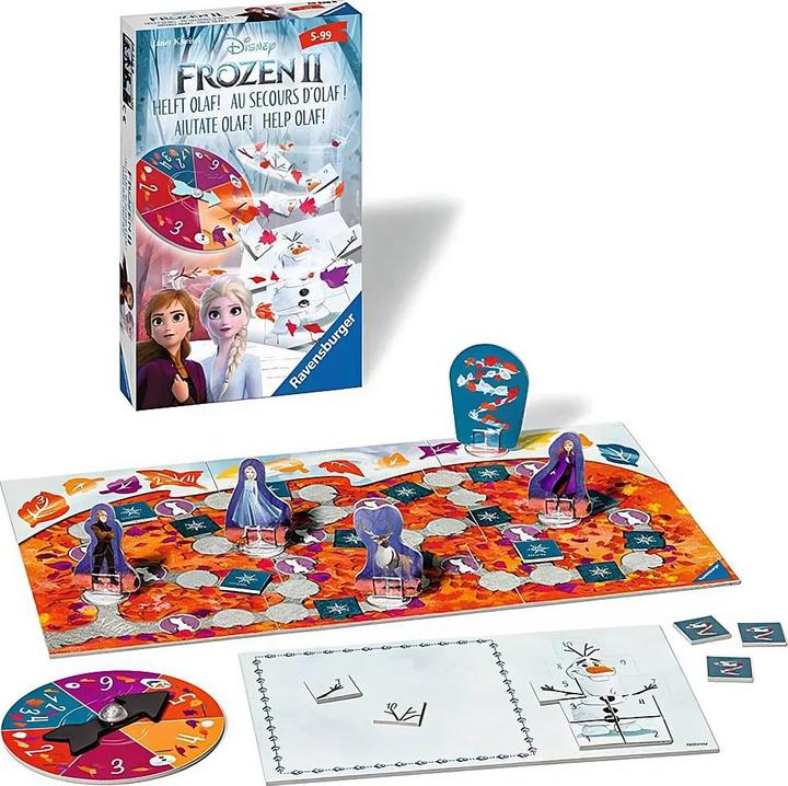 Productafbeelding Ravensburger Frozen 2 - Help Olaf. (Duits, Engels, Frans, Italiaans, 2 - 4 Spelers)