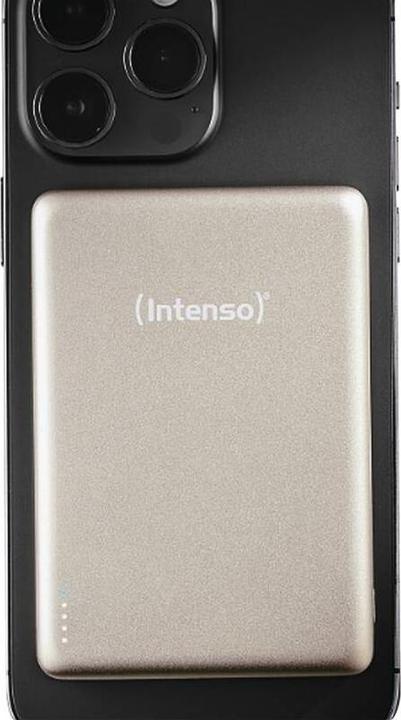 Actual product image Intenso Magn. Wireless Powerbank MW5000 5000 mAh Champagner (5000 mAh, 20 W, 19.25 Wh)