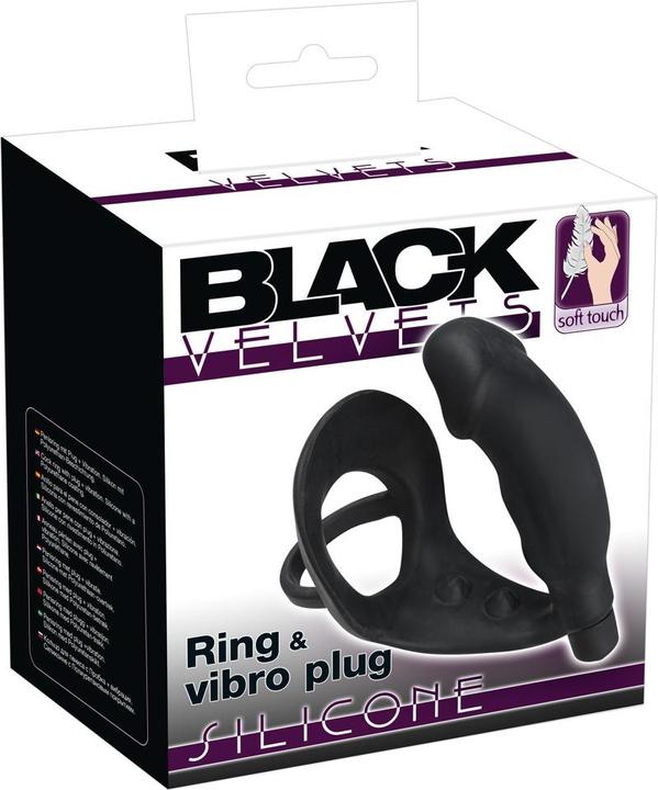 Produktbild Black Velvets Ring & Vibro-Plug