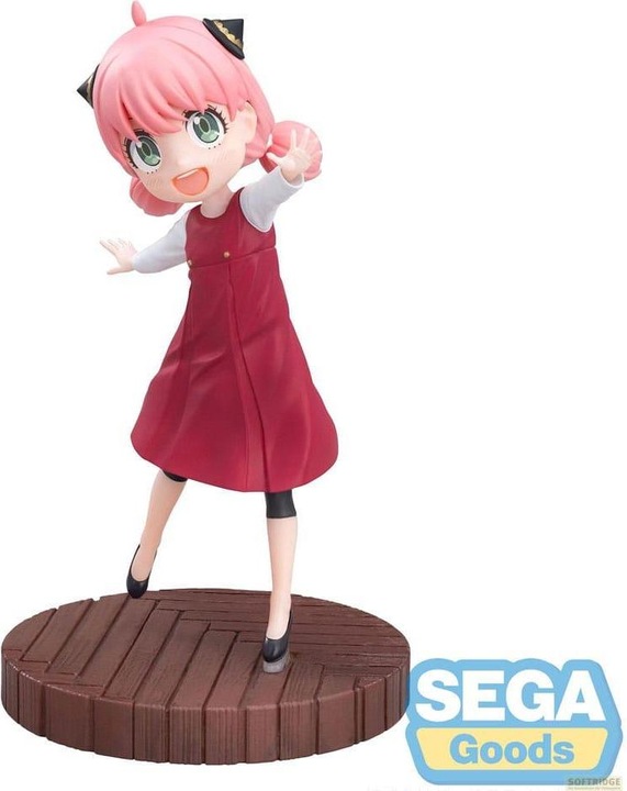 Actual product image Sega Goods Spy x Family Luminasta PVC Statue Anya Forger Season 1 Cours 2 ED Coordination Ver. 15 cm