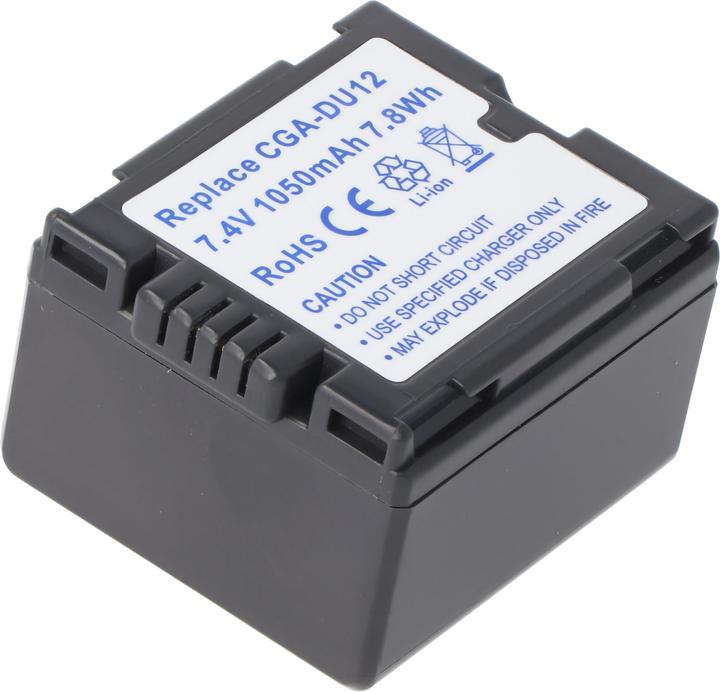 Image du produit AccuCell Batterie Panasonic CGA-DU12, VW-VBD120 (Batterie)
