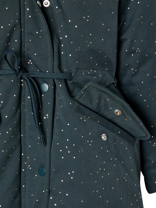 Produktbild Vertbaudet Warme Mädchen Winterjacke mit Glitzer und Webpelz, Recycling-Wattierung (158)