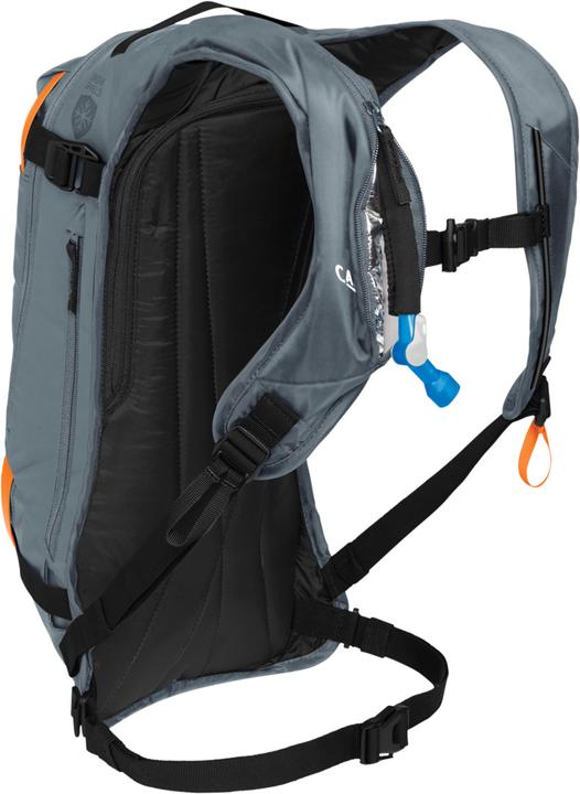 Actual product image Camelbak Powderhound 12 Winter Backpack grey orange (10 l)