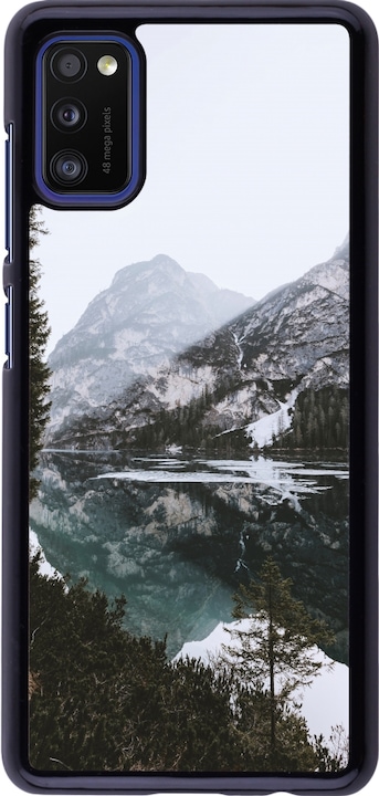 Produktbild PhoneLook Hülle Winter 22 snowy mountain and lake (Samsung Galaxy A41)