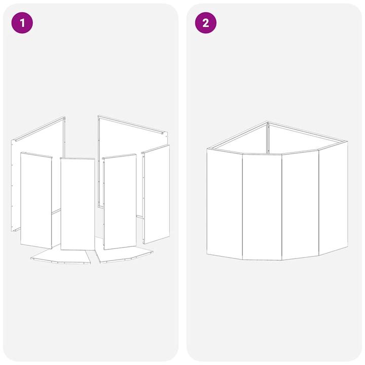 Produktbild vidaXL Eckpflanzer