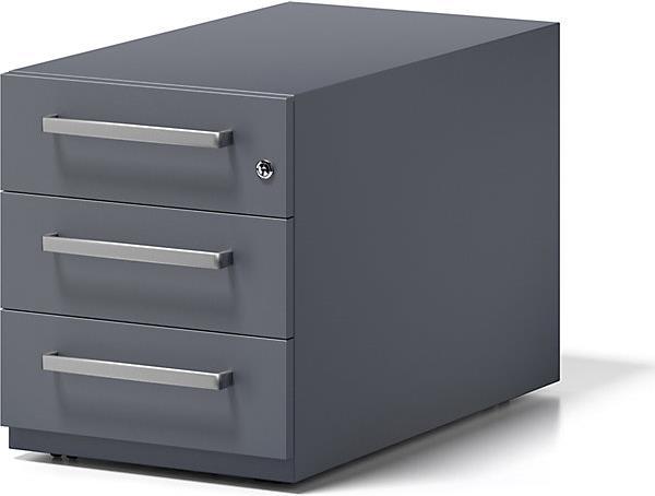 Produktbild Bisley Rollcontainer Note™, mit 3 Universalschubladen (42 x 77.50 x 49.50 cm)