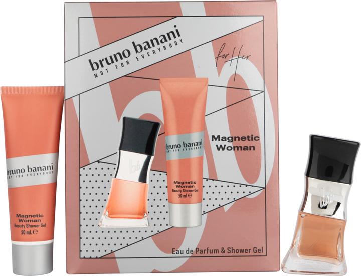 Bruno Banani Magnetic Woman Gift set EDP 30 ml and shower gel 50 ml 30ml (Parfum set)
