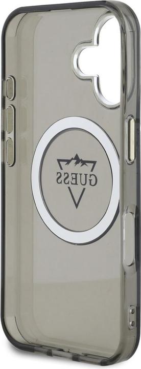 Produktbild Guess Hardcase MagSafe IML Metal Mountain Logo Case for iPhone 16 6,1" Black (Apple iPhone 16)
