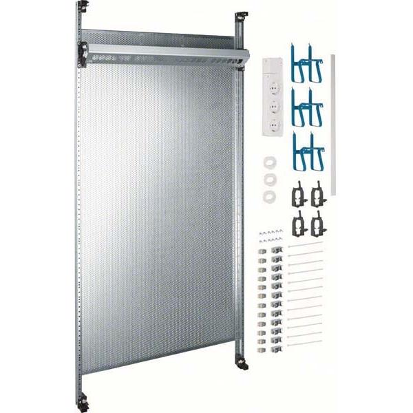 Thumbnail - Hager, Systemstromversorgung, Komplettfeld MultimediaUF321NWuniversZ 1050mm 2feld m.12xPatchmod